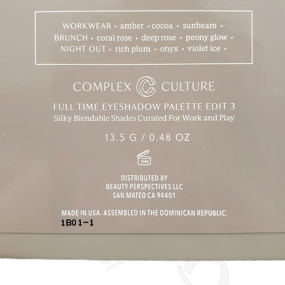 Full Time Eyeshadow Palette Edit 3 by Complex Culture - Picture 4 of 9